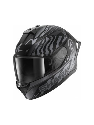 Каска Skwal Cup Speed-Fancy Mat Black Anthracite Silver