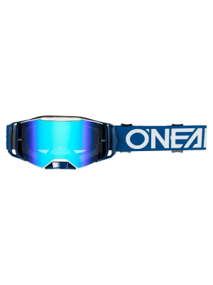 Мотокрос очила O'NEAL B-55 CRAM BLUE/WHITE - RADIUM BLUE