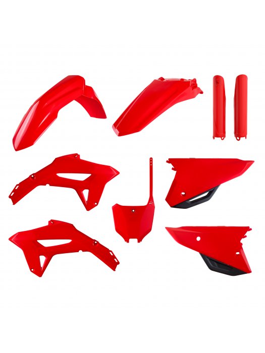 Пластмасов MX Full кит Polisport за Honda CRF450R - 2021 Red OEM Color