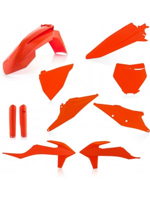 Пълен кит пластмаси KTM SX125/250 19-22, SX-F250/350/450 19-22 Оранжев