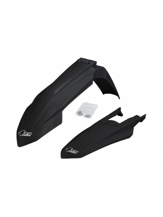 Преден и заден калник KTM SX125-250, SX-F250-450 23-25 черен