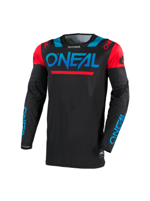 Мотокрос блуза O'NEAL PRODIGY FIVE FOUR BLACK/BLUE V.25