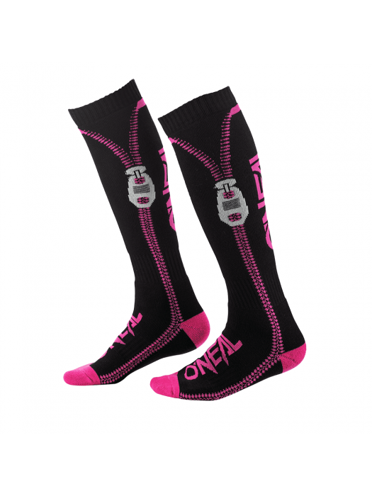 Термо чорапи O'NEAL PRO MX ZIPPER PINK