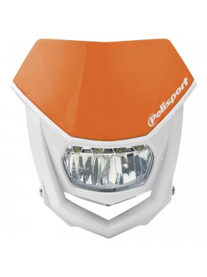 Фар Polisport HALO LED - WHITE/ORANGE