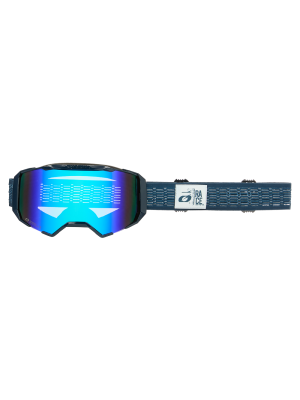 Мотокрос очила O'NEAL B-22 STATIC OCEAN BLUE - RADIUM BLUE