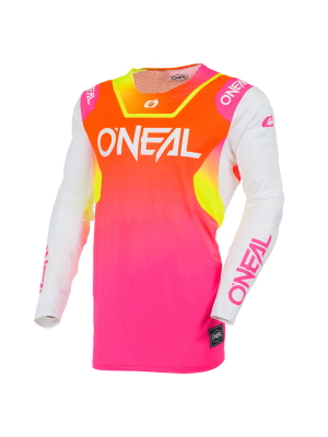 Мотокрос блуза O'NEAL PRODIGY FIVE SIX V.27 WHITE/NEON
