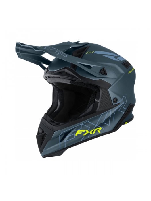 Каска Helium Prime Dark Steel/HiVis