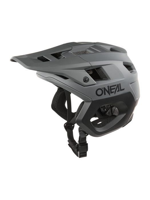Вело каска O'NEAL TRAPPER SOLID GRAY/BLACK
