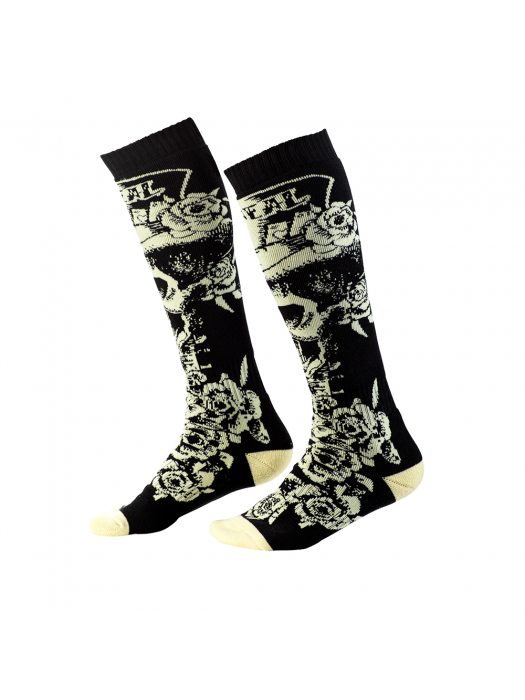 Термо чорапи O'NEAL PRO MX TOPHAT BLACK/BEIGE 2020
