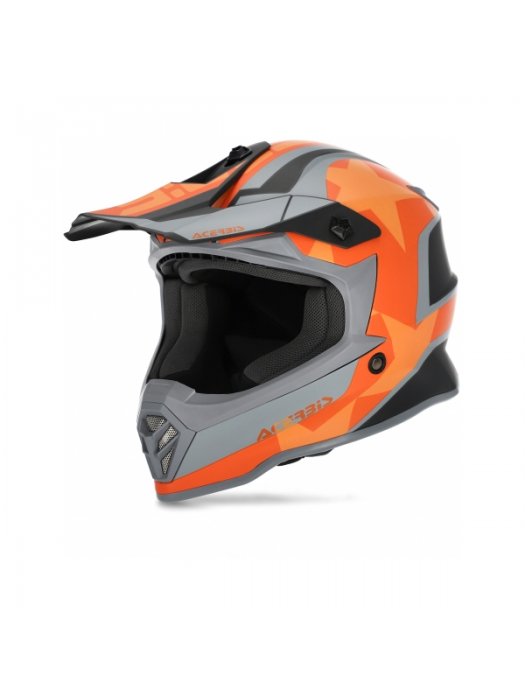 Детска каска Impact Steel Junior Black/Orange