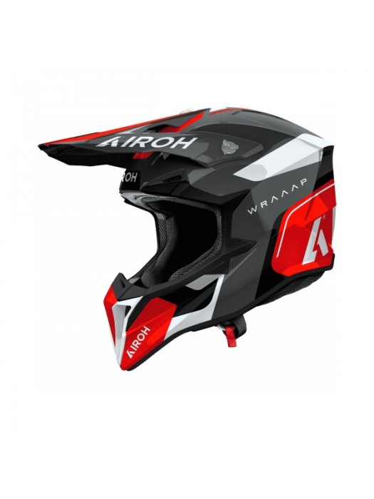 Каска Wraaap Conquer Red Gloss