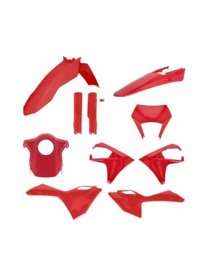 Пълен кит пластмаси подходящ за Gas Gas EC/ECF 24-26 червен
