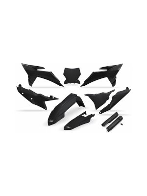 Комплект пластмаси KTM SX125-300 25-26, SX-F250-450 25-26 черен