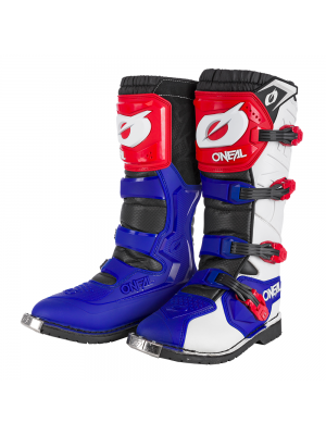 Мотокрос ботуши O'NEAL RIDER PRO BLUE/RED/WHITE