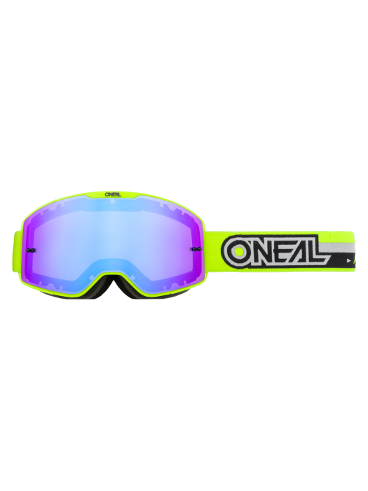 Мотокрос очила B-20 PROXY NEON YELLOW/BLACK- RADIUM BLUE
