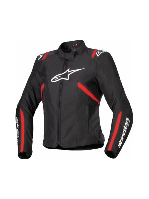 Дамско яке Stella T-SPS V2 Waterproof Black/White/Red Fluo