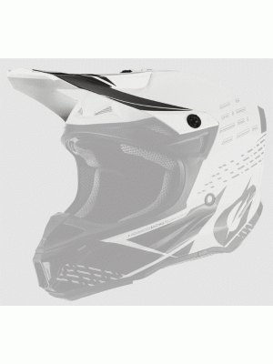 Козирка за каска O'NEAL 5SRS POLYACRYLITE HELMET TRACE BLACK/WHITE