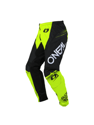 Мотокрос брич O'NEAL ELEMENT RACEWEAR BLACK/NEON YELLOW V.25