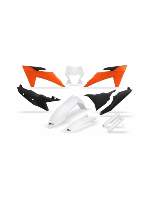 Комплект пластмаси KTM EXC/EXC-F 24-25 Бял