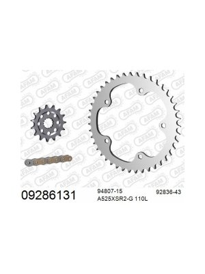 Кит верига и зъбаци MV Agusta 910 Brutale 05-08 15/43/525XHR3-B 110L