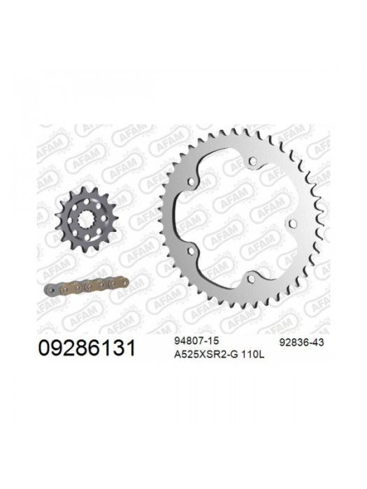 Кит верига и зъбаци MV Agusta 910 Brutale 05-08 15/43/525XHR3-B 110L