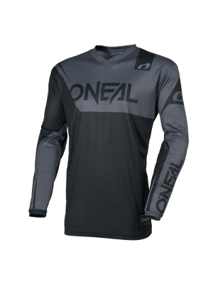 Мотокрос блуза O`NEAL ELEMENT RACEWEAR BLACK/GRAY V.26