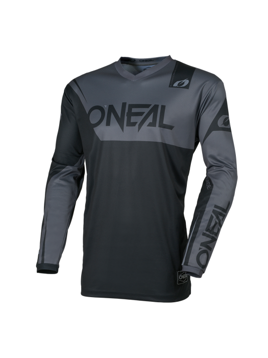 Мотокрос блуза O`NEAL ELEMENT RACEWEAR BLACK/GRAY V.26