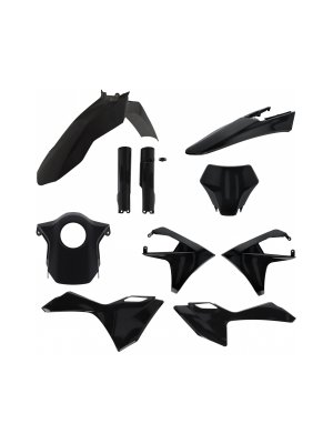 Пълен кит пластмаси подходящ за Gas Gas MC/MCF 24-26 черен