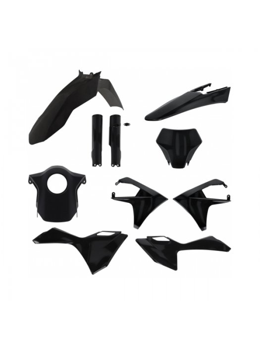 Пълен кит пластмаси подходящ за Gas Gas MC/MCF 24-26 черен