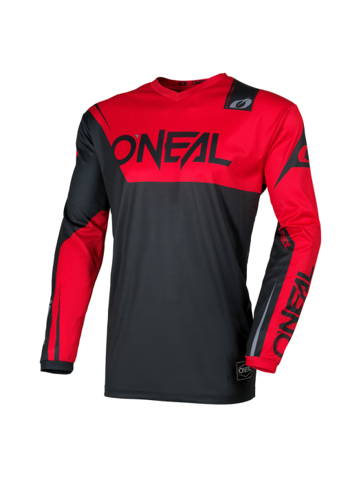 Мотокрос блуза O`NEAL ELEMENT RACEWEAR BLACK/RED V.26