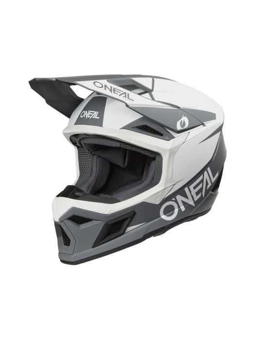Мотокрос каска O'NEAL 3SERIES SOLID WHITE/BLACK V.26