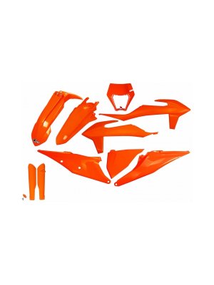 Комплект пластмаси KTM EXC/EXC-F 20-23 Оранжев Fluo