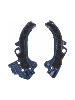 Протектор за рама X-Grip KTM SX65 24-25; Husqvarna TC65 24-25; Gas Gas MC65 24-25 син/черен